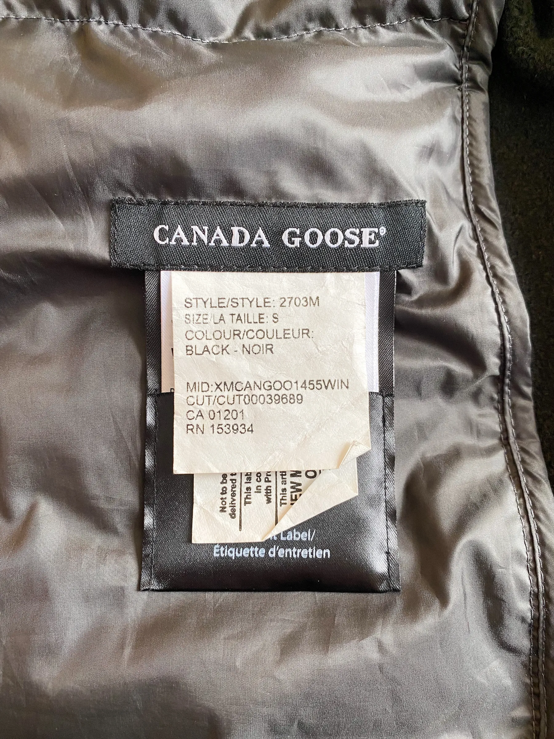 Canada Goose Black Hybridge Men's Jacket