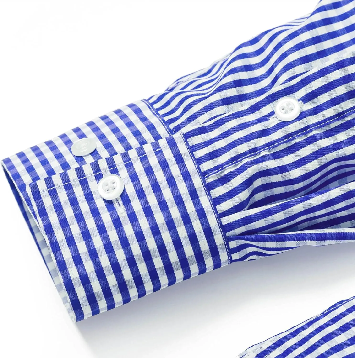 Mens Business Dress Shirt Lightweight Casual Button Down Long Sleeve Shirts Regular Fit Solid Office Work Shirt