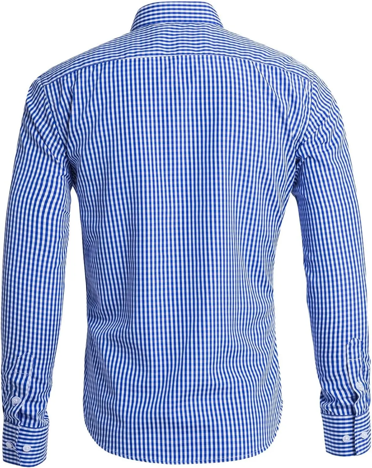 Mens Business Dress Shirt Lightweight Casual Button Down Long Sleeve Shirts Regular Fit Solid Office Work Shirt