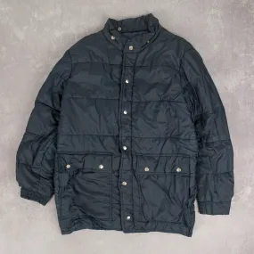 MEN'S VINTAGE 1980S QUILTED JACKET - MEDIUM