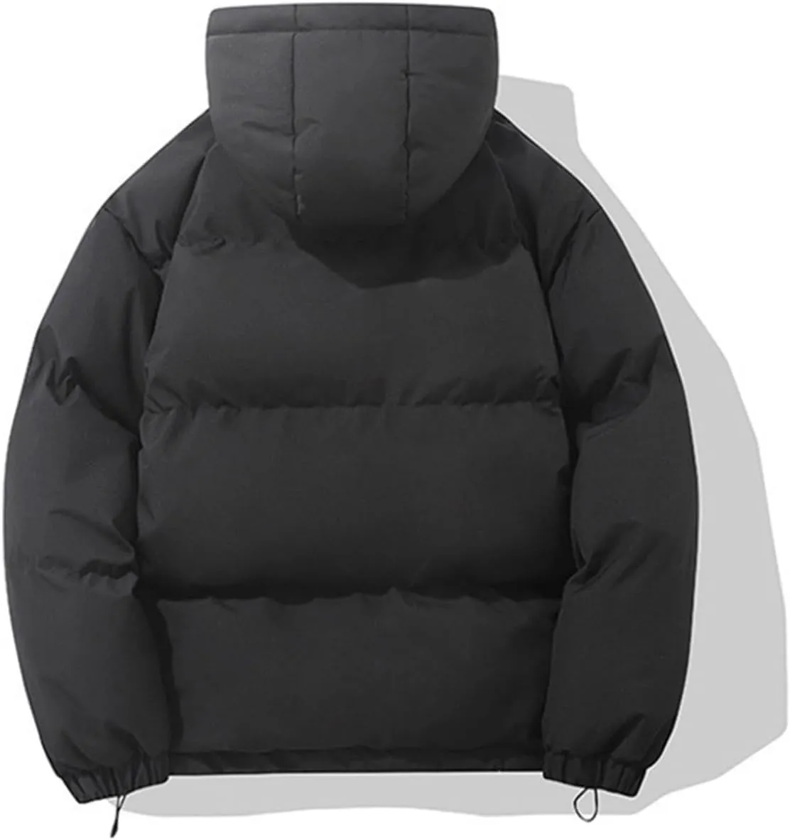 Puffer Jackets for Women Hooded Windproof Winter Coat with Recycled Insulation Winter Slim Short Puffer Coat Women