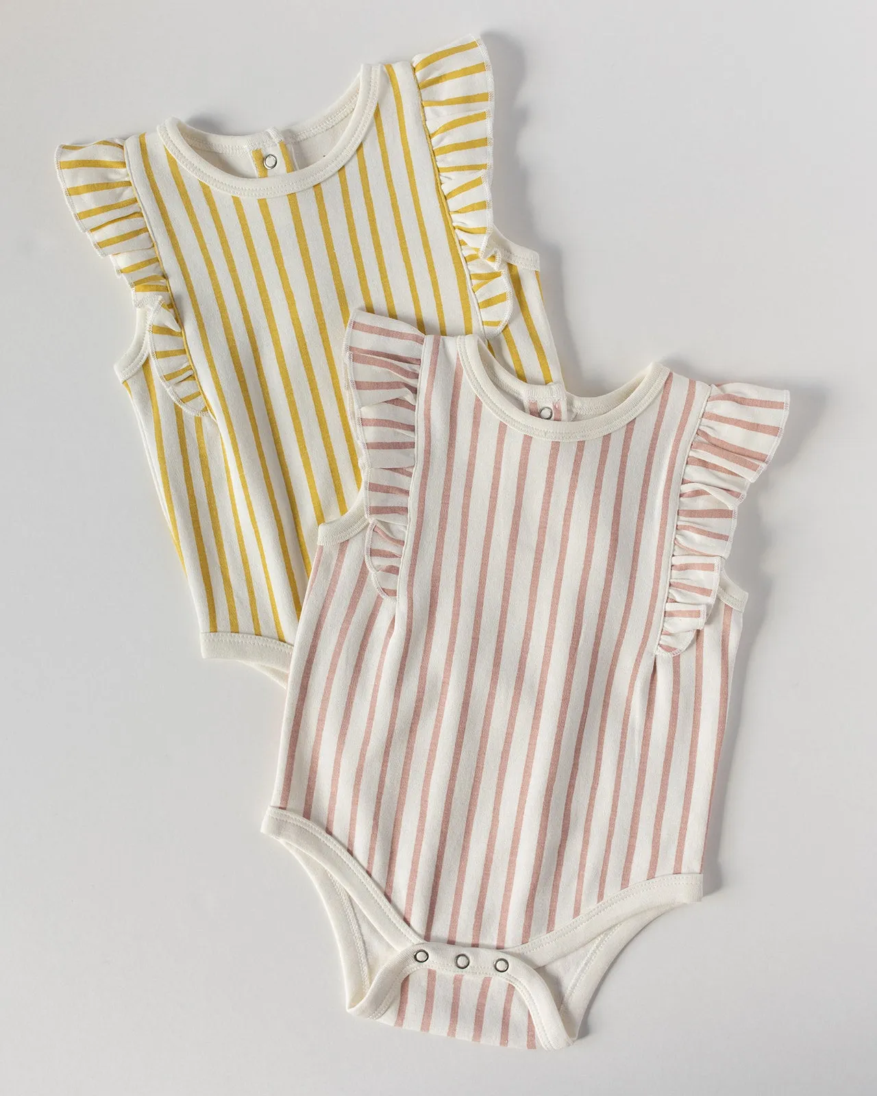Sleeveless Ruffle One-Piece