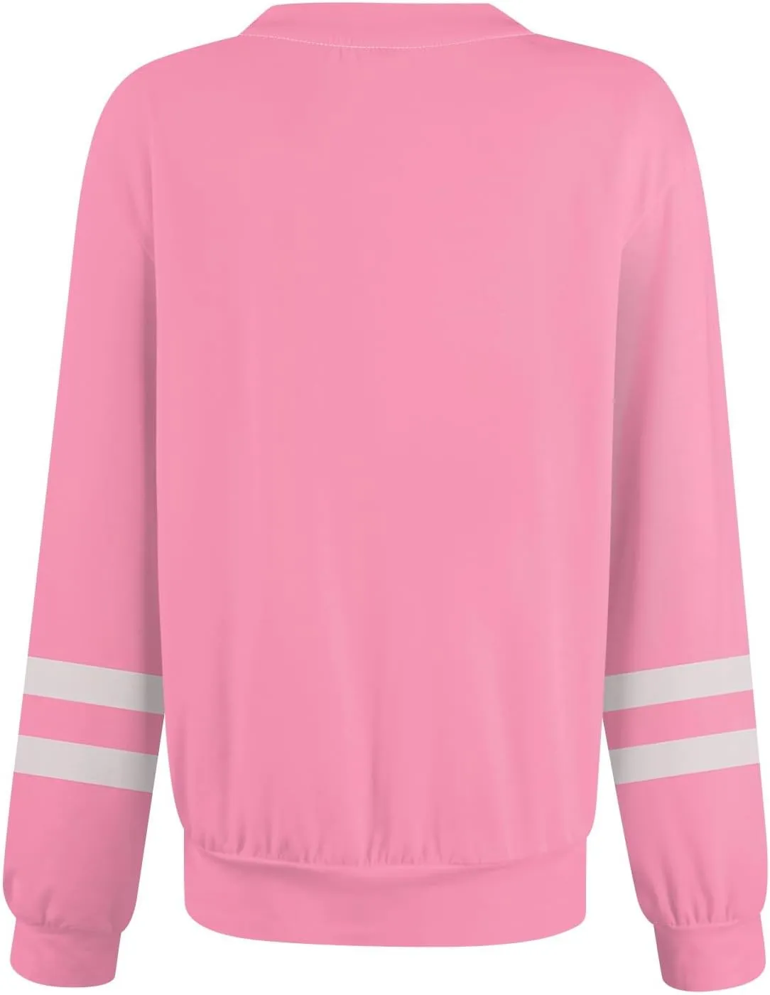 slqdgmryz Long Sleeve Tops for Women Spring Striped Color Block Henley Shirts Casual Crewneck Comfy Button Down Blouses
