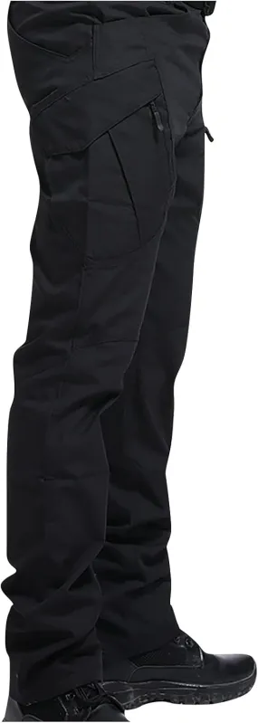 Uillui Tactical Waterproof Pants for Men Flex Stretch Work Pants Relaxed Fit Ripstop Cargo Pants for Outdoor Combat Hiking