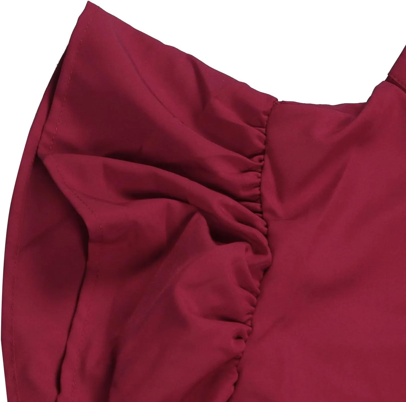 Womens Solid Round Neck Long Sleeved Patchwork Long Skirt Is Fashionable and Comfortable Ladies T Shirt Dresses